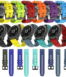 levne -Pásek hodinek pro Garmin Fenix 7 Pro 6 5 Plus Epix Pro 47mm Approach S70 47mm S62 S60 Forerunner 955 255 945 745 Instinct 2 Marq Descent Quatix 22mm Silikon Výměna, nahrazení Popruh Quick Fit 22 mm