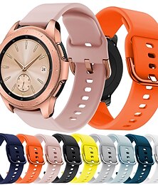 economico -Cinturino per orologio  per Garmin Forerunner 265S 265 Venu 3S 3 Active 5 Vivoactive 4S 4 Vivomove Sport Luxe Style HR Approach S42 S40 S12 18mm 20mm 22mm Silicone Sostituzione Cinghia 18mm 20mm 22mm