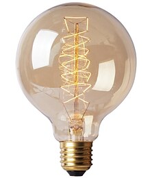 abordables -1 pc 40 w e26 / e27 g80 blanc chaud 2300 k rétro dimmable décoratif incandescent vintage edison ampoule 220-240 v / 110-120 v