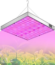 abordables -uv ir crece la luz para plantas de interior luz de cultivo de plantas led espectro completo 45w 144led perlas ahorro de energía 85-265v invernadero hidropónico flor vegetal