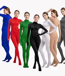 economico -Tute Zentai Costume Cosplay Body Costume di Carnevale Tuta Intera Per donna Tutti Ragazzi Cosplay Tinta unica Lycra Spandex Costume per Halloween Carnevale Giornata universale dell'infanzia Bambini