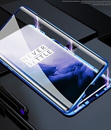 お買い得  -電話 ケース 用途 OnePlus フルボディーケース 磁気吸着ケース OnePlus 9 OnePlus 8 Pro OnePlus 8 OnePlus 7T Oneplus 7 OnePlus 7T Pro OnePlus 8T OnePlus 6 Oneplus7プロ Oneplus 6T 耐水 クリア 両面 クリア 強化ガラス メタル