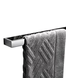 preiswerte -handtuchhalter für badezimmer, selbstklebende handtuchstange wandmontage sus304 edelstahl ohne bohren handtuchhalter für toilette bad, küche 40 cm