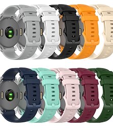 levne -Pásek hodinek pro Garmin Forerunner 265S 265 Venu 3S 3 Active 5 Vivoactive 4S 4 Vivomove Sport Luxe Style HR Approach S42 S40 S12 18mm 20mm 22mm Silikon Výměna, nahrazení Popruh 18mm 20mm 22mm