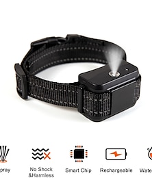 abordables -dressage pour chien collier anti-aboiement contrôle de la citronnelle arrêter le collier aboyer pour chiens petit moyen grand réglable rechargeable étanche pas de choc inoffensif&amp;ampli; humain