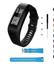 economico -Cinturino per orologio  per Garmin Vivosmart HR Silicone Sostituzione Cinghia Traspirante Cinturino sportivo Polsino