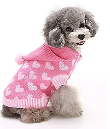 abordables -Gato Perro Suéteres Sudadera Ropa para cachorros Sudaderas Saltador Casual / Diario Invierno Templado Ropa para perros