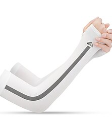 economico -Maniche del braccio di raffreddamento con protezione solare UV Scudo della copertura del braccio di compressione Manicotti Anti-scivolo UPF50+ Resistente ai raggi UV Chinlon Elastene Seta sintetica