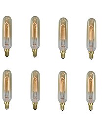 billige -10stk / 6stk 40w e14 t10 varm hvit 2200-2700 k retro / dimbar / dekorativ glødelampe vintage edison lyspære 220-240 v