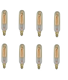 economico -10 pz/6 pz 40 w e14 t10 bianco caldo 2200-2700 k retro/dimmerabile/decorativo a incandescenza vintage edison lampadina 220-240 v
