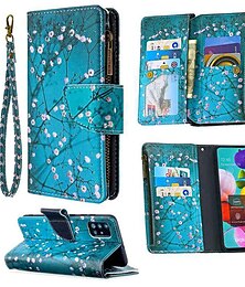baratos -telefone Capinha Para Samsung Galaxy S25 Mais S24 S23 S22 S21 Plus Ultra A54 A34 A14 A73 A53 A33 A72 A52 A42 Note 10 Plus Capa para Cartão Wallet Estampada com pulseira de telefone Virar Magnético