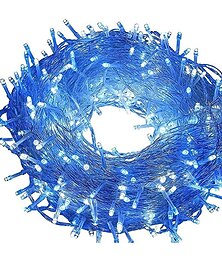 economico -elegante festa di ricevimento di nozze 30m luci fatate, 300 luci a led per esterni per natale, vacanze, capodanno e decorazioni per matrimoni