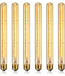 abordables -6 uds 4 Uds bombilla incandescente vintage regulable de Edison e27 t300 40w lámpara colgante de araña 220-240v
