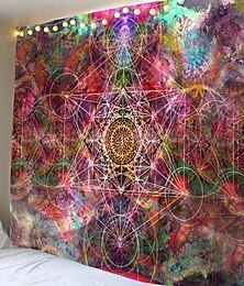 billiga -mandala bohemisk väggtepp konst dekor filt gardin hängande hem sovrum vardagsrum sovsal dekoration boho hippie psykedelisk blommig blomma lotus indisk