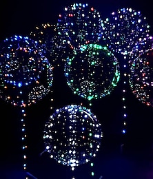 halpa -johti ilmapallo valoisa puolue häät tarvikkeet koristelu läpinäkyvä kupla koristelu syntymäpäiväjuhla häät johti ilmapallot merkkivalot joululahja