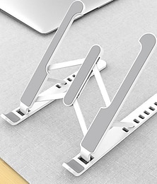 economico -supporto per laptop pieghevole regolabile supporto per tablet desktop antiscivolo supporto per ipad supporto per laptop pieghevole supporto per laptop in alluminio scrivania portatile in alluminio