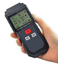 billige -et825 elektromagnetisk felt strålingsdetektor tester emf meter læser spøgelsesjagt， geigertæller, digital håndholdt emf detektor paranormalt udstyr tester med LCD-baggrundsbelysning lyd-lys alarm