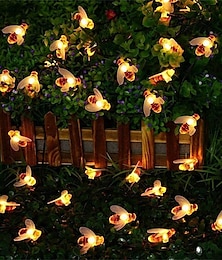 economico -luci a forma di ape led a forma di ape a forma di ape luci fiabesche per giardino domestico esterno recinzione decorazione estiva