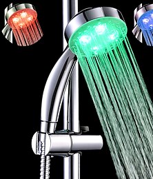 cheap -Contemporary Hand Shower Chrome Feature - Shower / Color Gradient / Rainfall, Shower Head
