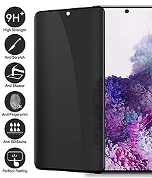 economico -[1 confezione] Protezione schermo Per Samsung Galaxy S24 Ultra Plus S23 S22 S21 S20 Plus Ultra S10 Note 20 Ultra 10 Plus S25 Ultra Vetro temperato Anti-spia Durezza 9H Estremità angolare a 3D