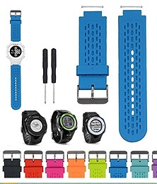 cheap -Watch Band for Garmin Approach S4 / S2 Silicone Replacement  Strap with Removal Tool Elastic Adjustable Sport Band Wristband