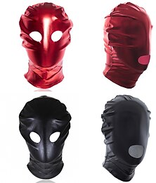 preiswerte -Zentai-Anzüge Maske Ganzkörperanzug Karnevalskostüm Ganzkörperanzug Herren Damen Cosplay Halloween Einfarbig Kostüm für Halloween Karneval Maskerade Erwachsene