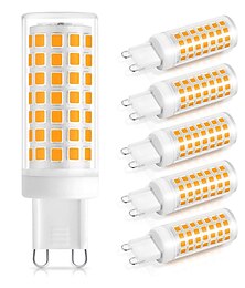 abordables -Ampoule LED G9 60 W équivalent halogène 88 LED non dimmables, blanc naturel, blanc chaud, sans scintillement pour éclairage domestique, armoire, salle de bain, cuisine, AC 110 V, AC 220 V.