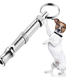 cheap -Dog Training Training Dog Whistle with Adjustable Pitch Easy to Use Ultrasonic Dog Portable Safety Alloy Whistles For Pets