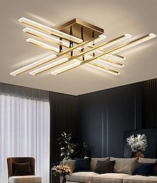 abordables -8/12 têtes LED plafonnier dimmable style nordique lumières encastrées acrylique 110-120v 220-240v