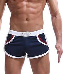 billiga -Herr Joggingshorts Atletiska shorts Gymshorts Maratonshorts tredjedelsshorts Snörning Rand-Trim Underdelar Sport Fritids- Sommar Andningsfunktion Snabb tork Mjuk Kondition Gymträning Maraton