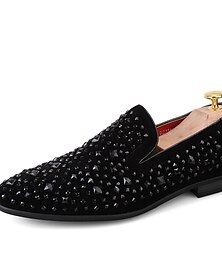 abordables -Homme Mocassins et Slip On Mocassins de confort Maillots de bain Grandes Tailles Mocassins Penny Marche Entreprise Classique Décontractées du quotidien Soirée & Evénement Cuir Nappa Cuir Respirable