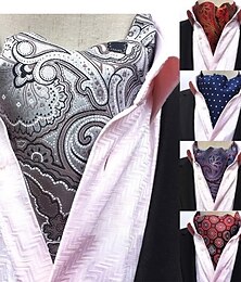 economico -Per uomo Cravatte Foulard Ascot Da ufficio A strisce