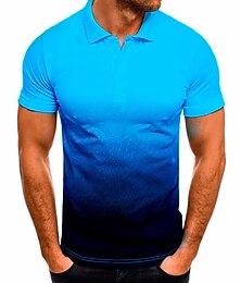 economico -Per uomo POLO Maglia da tennis Tennis Camicia da golf Golf Color Block Colletto Colletto classico Nero Bianco Verde militare Rosso Blu non-stampa Informale Giornaliero Manica corta Abbigliamento Di