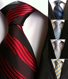 cheap -Men's Ties Neckties Work Print Formal Business
