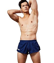 olcso -férfi sportfutó edzés edzés sprint rövidnadrág (20603 tengeri, x-large / 87-92cm)