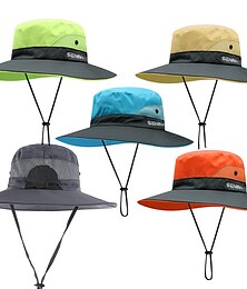 economico -Cappello Cappello da sole Cappello a secchiello Compattabile Protezione UV Traspirante per Nylon Estate Primavera