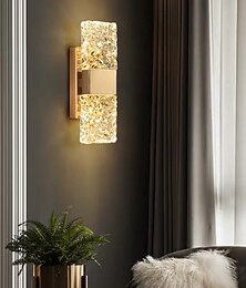 abordables -applique murale moderne or lampes murales appliques murales chambre salle à manger acrylique 110-120v 220-240v 10w
