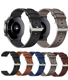 levne -Pásek hodinek pro Huawei Huawei Watch GT 2 Pro PU kůže Výměna, nahrazení Popruh Klasická spona Kožená smyčka Obchodní skupina Náramek