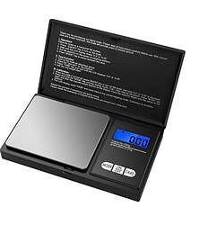 abordables -0.05g-500g escala de joyería digital portátil con apagado automático pantalla lcd-digital mini bolsillo escala digital para laboratorio de joyería cocina oficina y enseñanza vida en el hogar