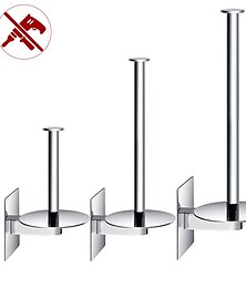 levne -držák na toaletní papír nastavitelná délka / nový design / samolepicí moderní / moderní nerezová ocel / nízkouhlíková ocel / kov 1ks - koupelnová nástěnná