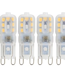 halpa -g9 led-lamppu hämmästyttävä teho 220v jc g9 bi-polttimo g9 20w halogeenilampun vaihto 3000k 6000k 4-pakkaus