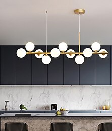 abordables -suspension led 100 cm lanterne desgin lustre métal peint finitions moderne 220-240v