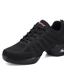 preiswerte -Atmungsaktive Mesh-Tanz-Sneaker für Damen – perfekt für Fitness-Tanz, Modern Dance, Jazz-Tanz und mehr Damenschuhe