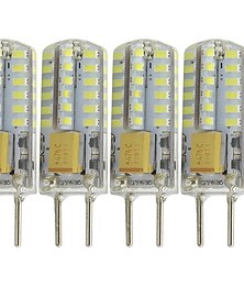economico -g6.35 gy6.35 lampadina a led con base bi-pin 12v 24v 2w luce diurna 6000kjc tipo lampadina alogena di ricambio non dimmerabile 20w equivalente confezione da 4