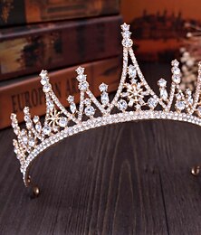 Недорогие -Корона тиара невесты горный хрусталь атмосфера диадема милая принцесса повязка на день рождения платье фото аксессуары