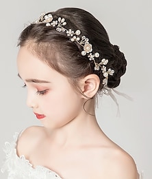 baratos -acessórios de cabelo para meninas crianças / bebês lindos acessórios coreanos feitos à mão para cabelo bandana de menina headwear bebê headband para menina princesa hairpin headband