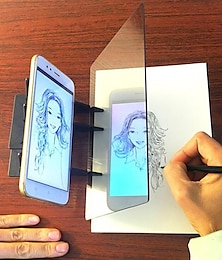 levne -kreslení projekce optické kreslicí prkno skica zrcadlová kopie stůl odraz světlo obrázek kreslicí prkno kreslicí prkno optické kreslení projektor malba odraz obkreslování čára tabulka