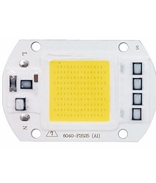 billige -1 stk 50w utral lysende led cob chip 110v 220v input smart ic til gør-det-selv led oversvømmelseslys varm kold hvid