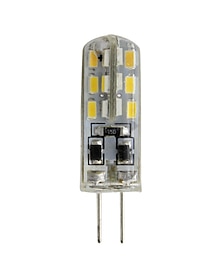 olcso -10db 1w g4 t3 fekvő led jc bi-pin izzó 24 led 3014 smd 10w halogén csere 360 sugárszög csillár dc12v