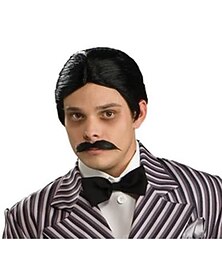 economico -Parrucca della Famiglia Addams parrucca Rubie's adulta parrucca della Famiglia Addams Halloween parrucche